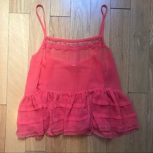 Free People Coral Cami